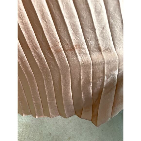 A.L.C. Delfine Pleated One Shoulder Midi Dress in Bella Size 0 - Picture 7 of 11